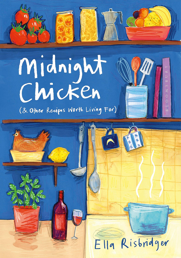 Паперова книга «Midnight Chicken & Other Recipes Worth Living For», автор Елла Рісбріджер - фото №1