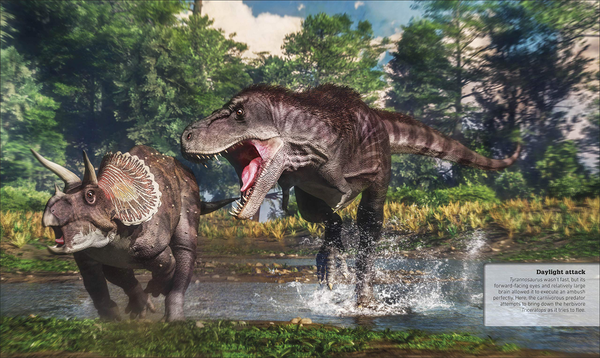 Бумажная книга «What's Where on Earth Dinosaurs and Other Prehistoric Life», авторов Даррен Нэйш, Крис Баркер - фото №1