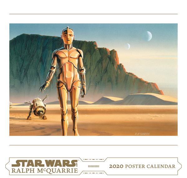Бумажная книга «Star Wars Art. Ralph McQuarrie 2020 Poster Calendar» - фото №1