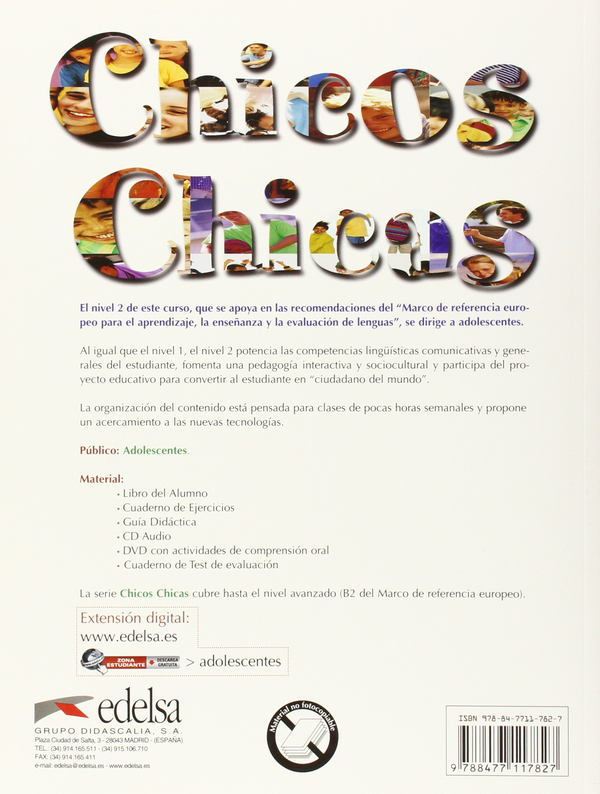Паперова книга «Chicos-Chicas: Libro Del Alumno 2» - фото №1