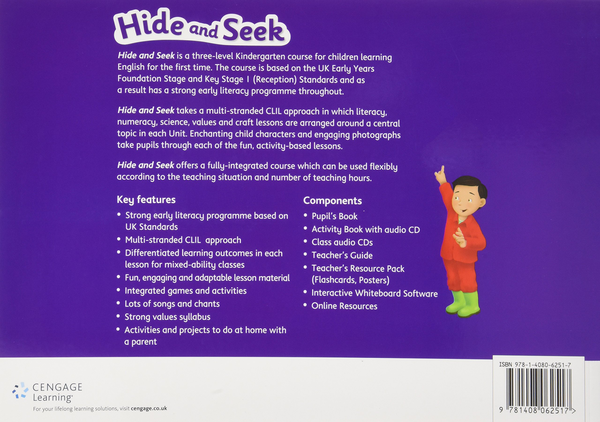 Паперова книга «Hide and Seek: Pupils Book 3», автор Джейн Томпсон - фото №1