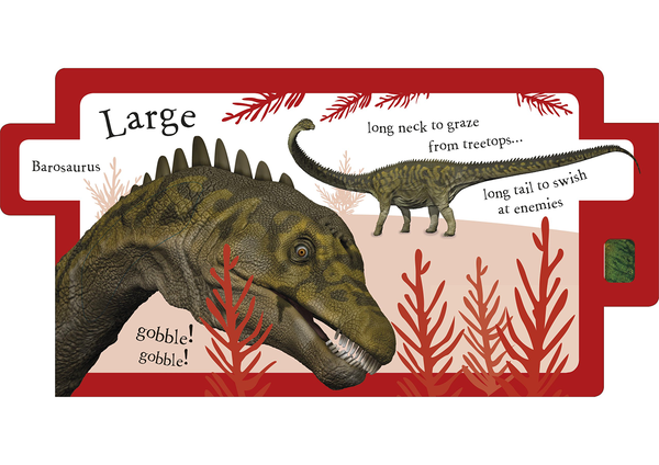 Бумажная книга «Feel and Find Fun Dinosaurs» - фото №1