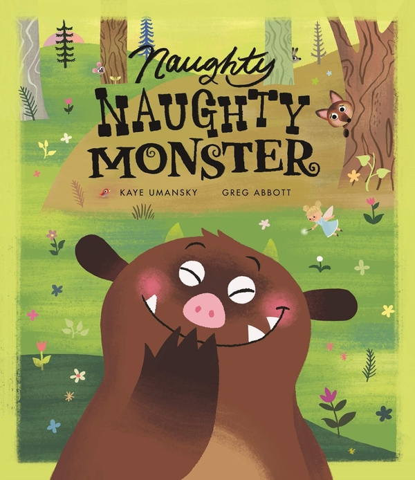 Бумажная книга «Naughty Naughty Monster», автор Кей Умански - фото №1
