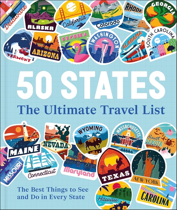 Паперова книга «50 States. The Ultimate Travel List», автор DK Travel - фото №1