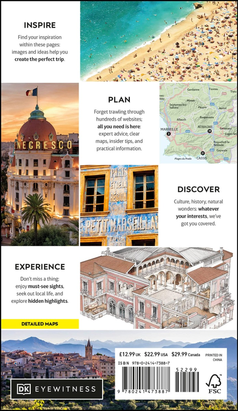 Бумажная книга «Provence and the Côte d'Azur» - фото №1