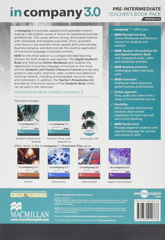 [object Object] «In Company 3.0 Pre-Intermadiate Teacher's Book Premium Plus Pack», автор Хелена Гомм - фото №2 - миниатюра