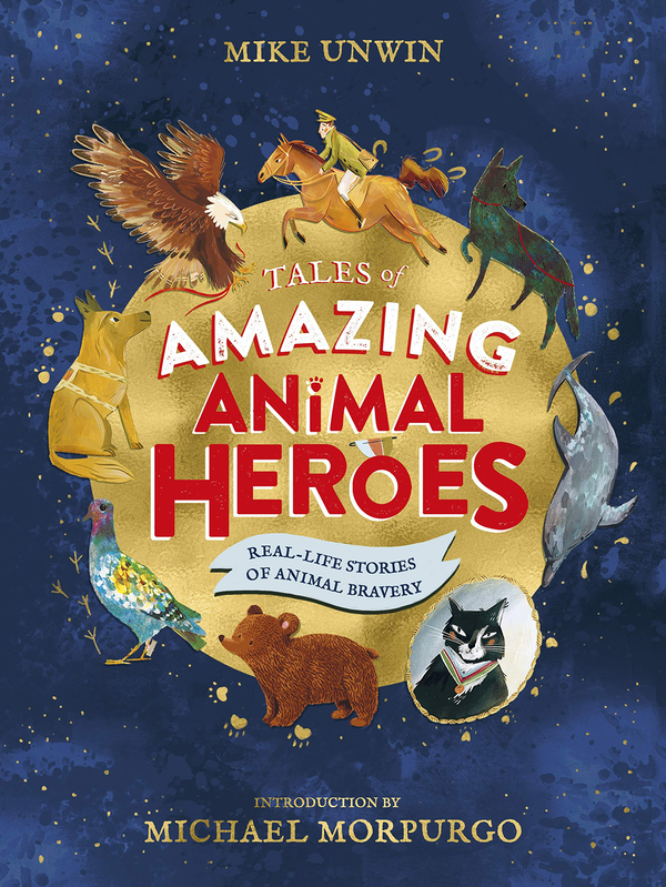 Бумажная книга «Tales of Animal Heroes», автор Майк Анвин - фото №1