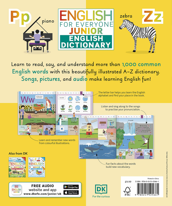 Бумажная книга «English for Everyone Junior. My First English Dictionary» - фото №1