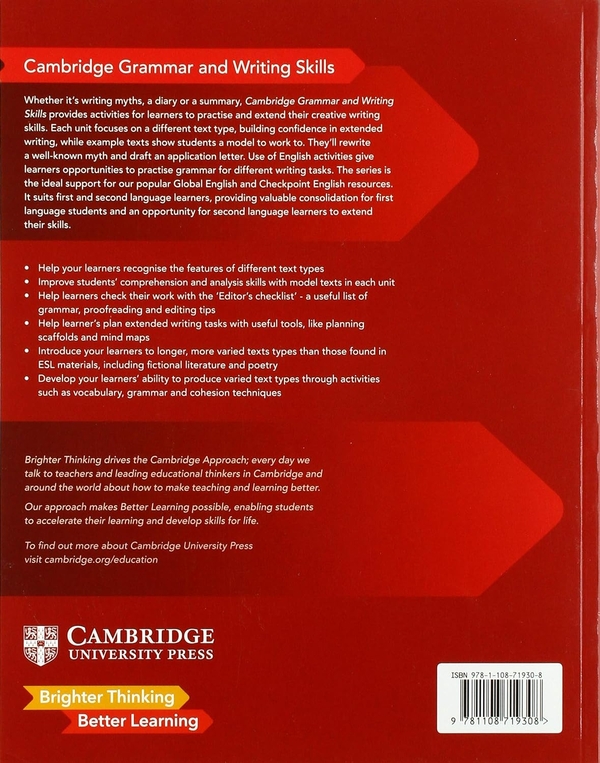 [object Object] «Cambridge Grammar and Writing Skills. 8 Learner's Book», авторів Майк Гулд, Еойн Хіггінс - фото №2 - мініатюра