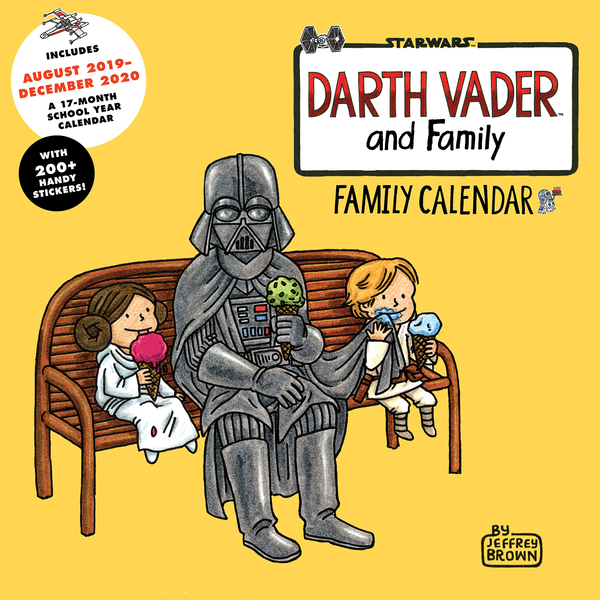 Паперова книга «Darth Vader and Family. 2020 Family Wall Calendar», автор Джеффрі Браун - фото №1