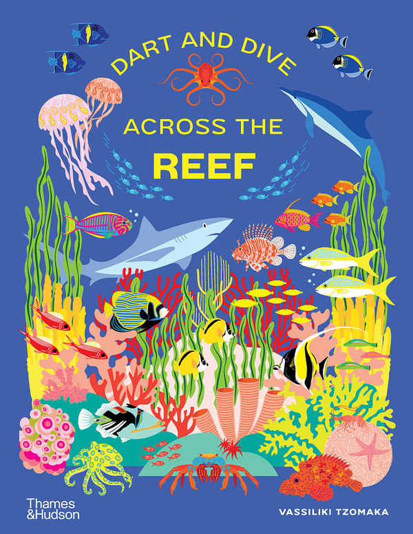 Паперова книга «Dart and Dive across the Reef. Life in the world's busiest reefs», автор Васілікі Цомака - фото №1