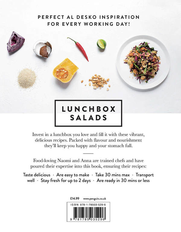 Бумажная книга «Lunchbox Salads. Recipes to Brighten Up Lunchtime and Fill You Up», авторов Наоми Твигден, Анна Пиндер - фото №1