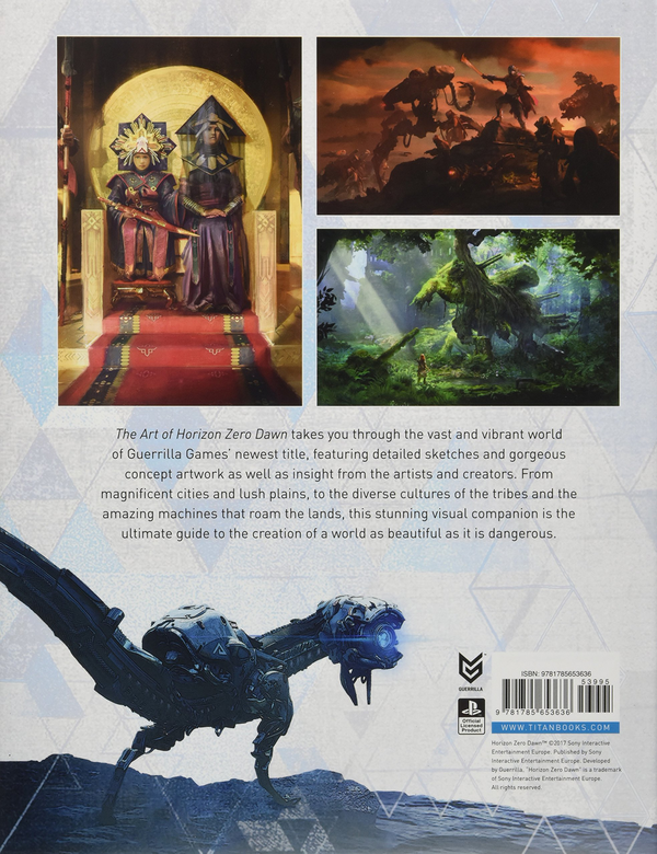 Паперова книга «The Art of Horizon Zero Dawn», автор Пол Девіс - фото №1