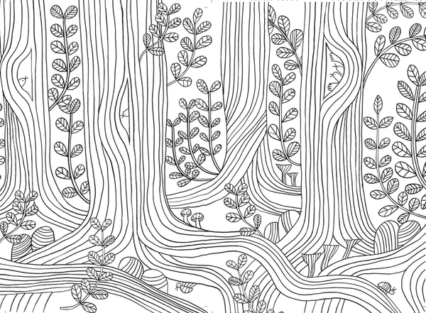 Паперова книга «Art of Mindfulness: Anti-stress Drawing, Colouring and Hand Lettering», автор Емма Фарраронс - фото №1