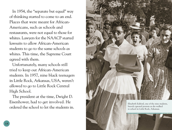 Паперова книга «The Story Of Civil Rights. Learn about the Civil Rights Movement! » - фото №1