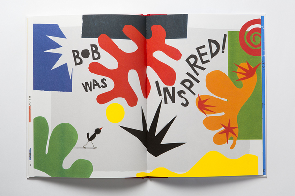 Паперова книга «Bob the Artist», автор Маріон Дьючарс - фото №1