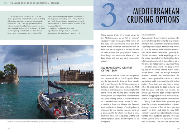 Бумажная книга «The Adlard Coles Book of Mediterranean Cruising», автор Род Хейкелл - фото №1