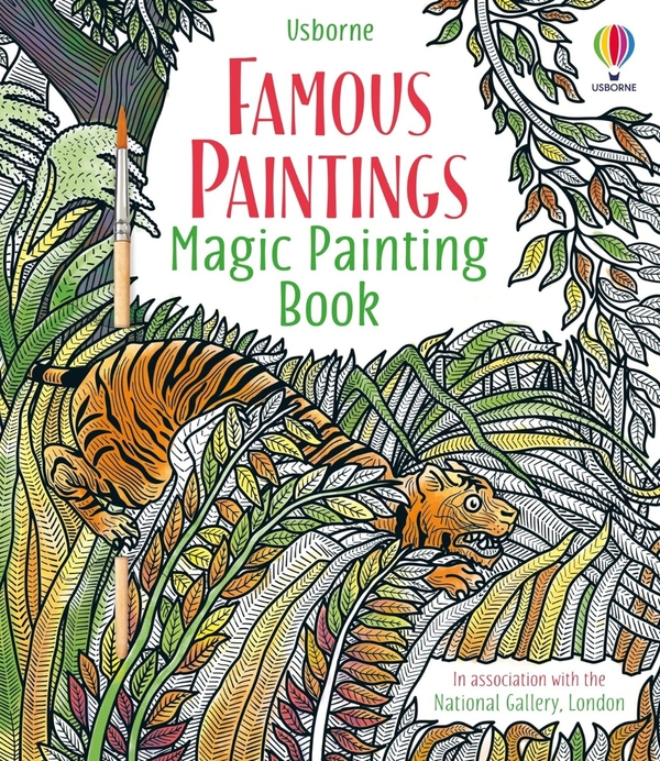 [object Object] «Famous Paintings. Magic Painting Book», автор Рози Диккинс - фото №1
