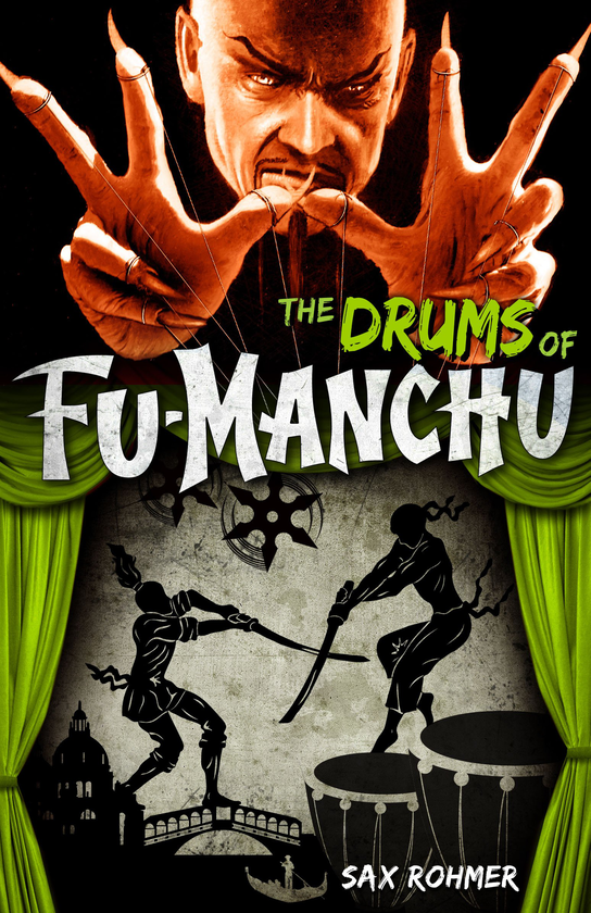 Бумажная книга «Fu-Manchu - The Drums of Fu-Manchu», автор Сакс Ромер - фото №1