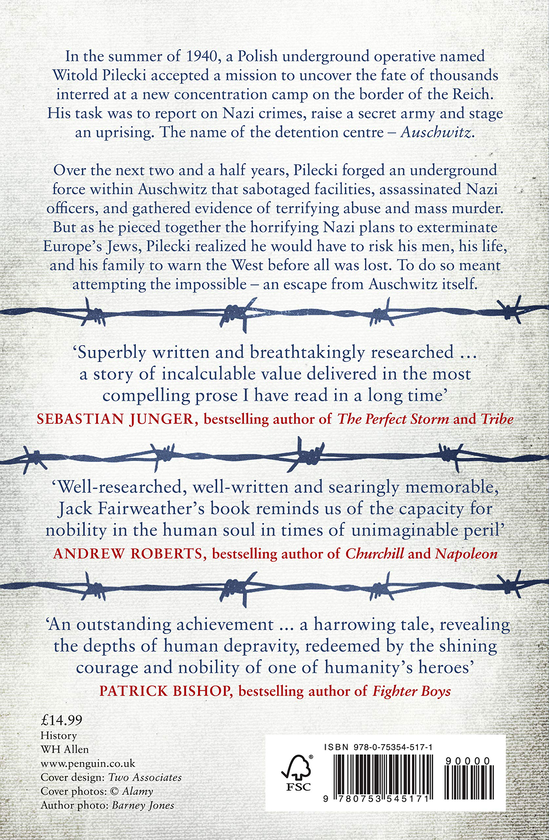 [object Object] «The Volunteer: The True Story of the Resistance Hero who Infiltrated Auschwitz», автор Джек Фэйрвезер - фото №2 - миниатюра