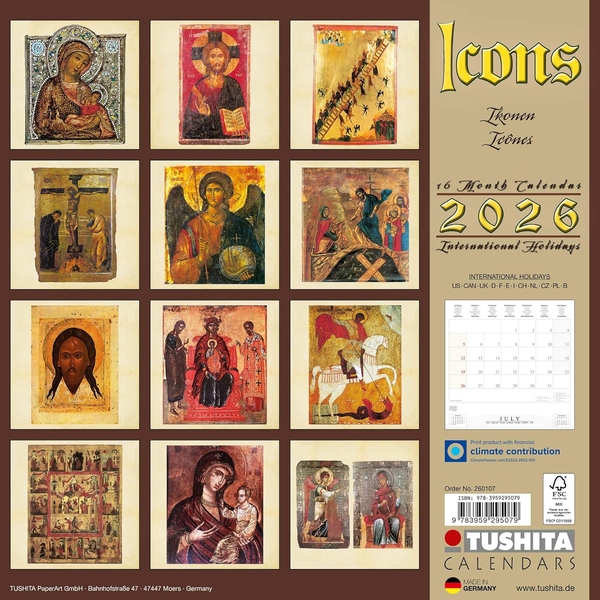 Бумажная книга «Icons 2026» - фото №1