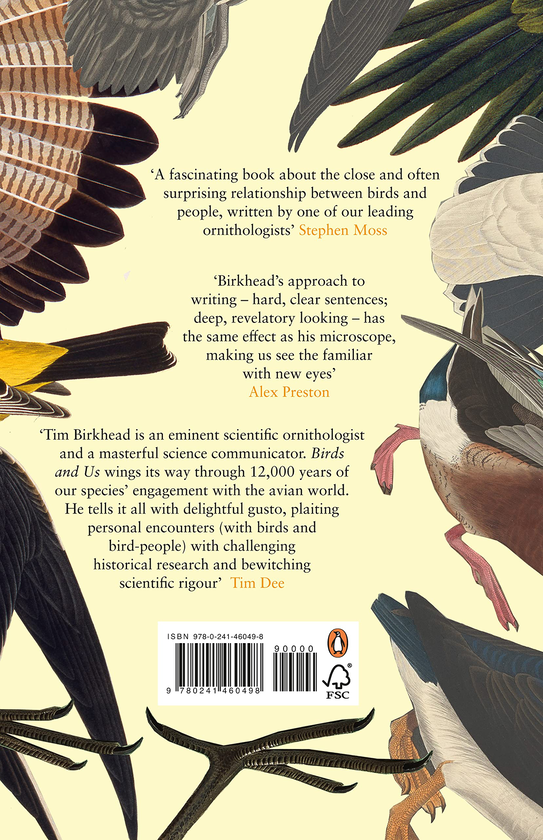 Бумажная книга «Birds and Us. A 12,000 Year History, from Cave Art to Conservation», автор Тим Беркхед - фото №1