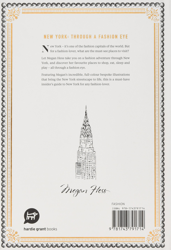 Бумажная книга «New York. A Guide to the Fashion Cities of the World», автор Меган Хесс - фото №1