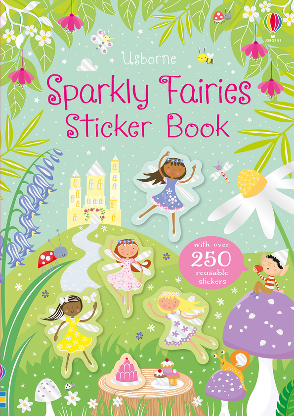 [object Object] «Little Sparkly Fairies Sticker Book», автор Кирстин Робсон - фото №1