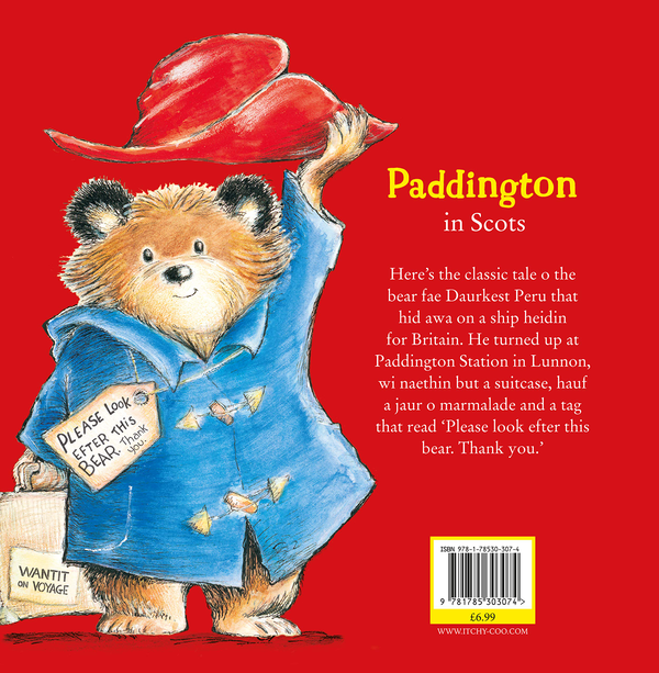 Бумажная книга «Paddington In Scots», автор Майкл Бонд - фото №1