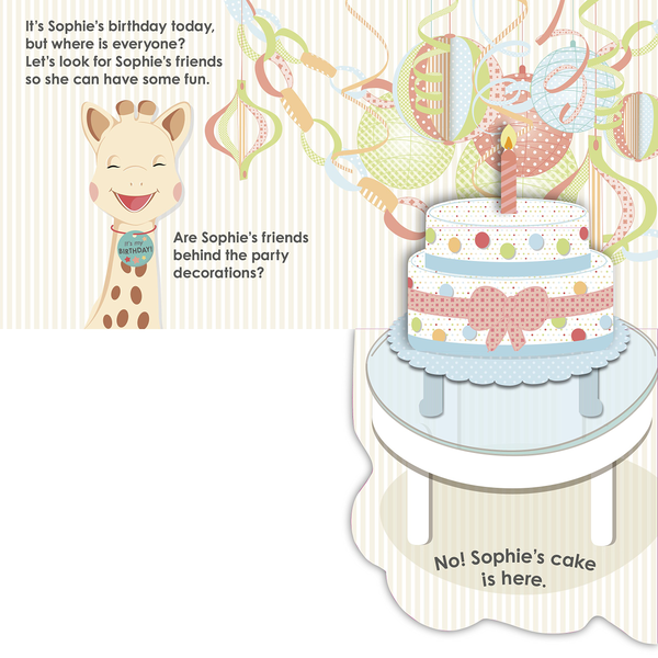 Паперова книга «Happy Birthday Sophie! Pop-Up Peekaboo!» - фото №1