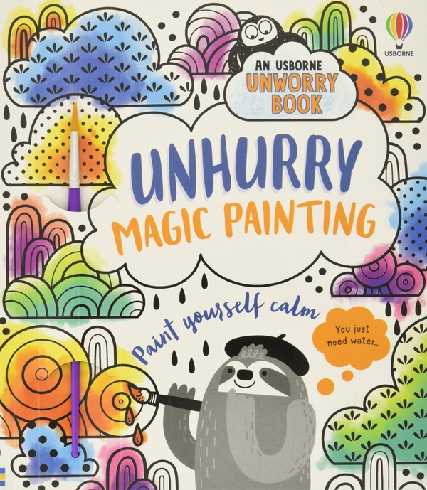 Паперова книга «Unhurry Magic Painting», автор Едді Рейнолдс - фото №1