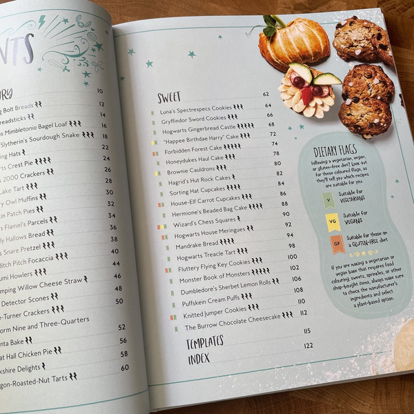 Паперова книга «The Official Harry Potter Baking Book», автор Джоанна Ферроу - фото №1