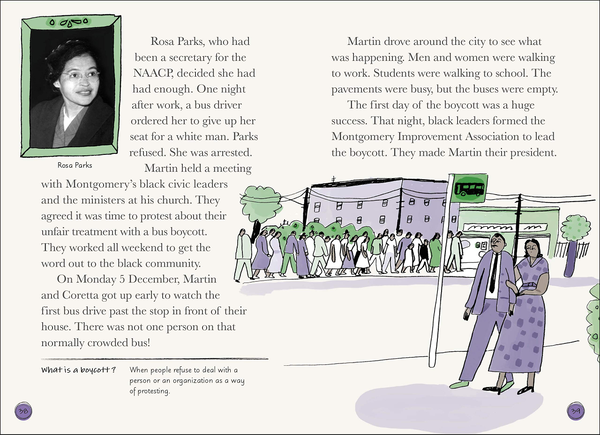 Бумажная книга «Martin Luther King Jr», автор Лори Калховен - фото №1
