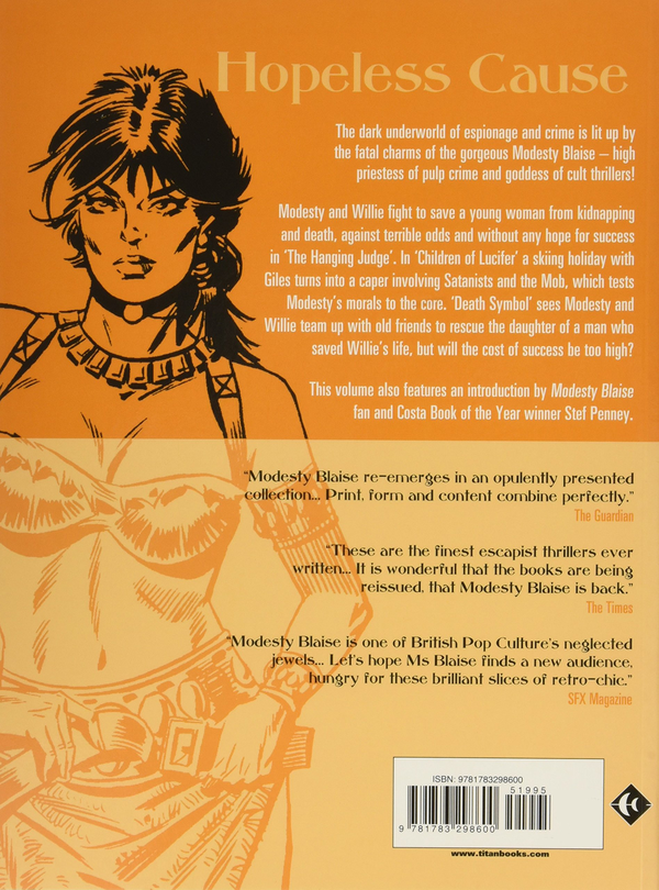 Паперова книга «Modesty Blaise: Children of Lucifer», автор Пітер О’Доннелл - фото №1