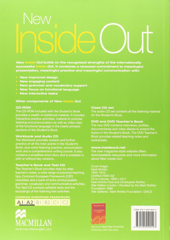 Бумажная книга «New Inside Out Elementary Student Book Pack» - фото №1
