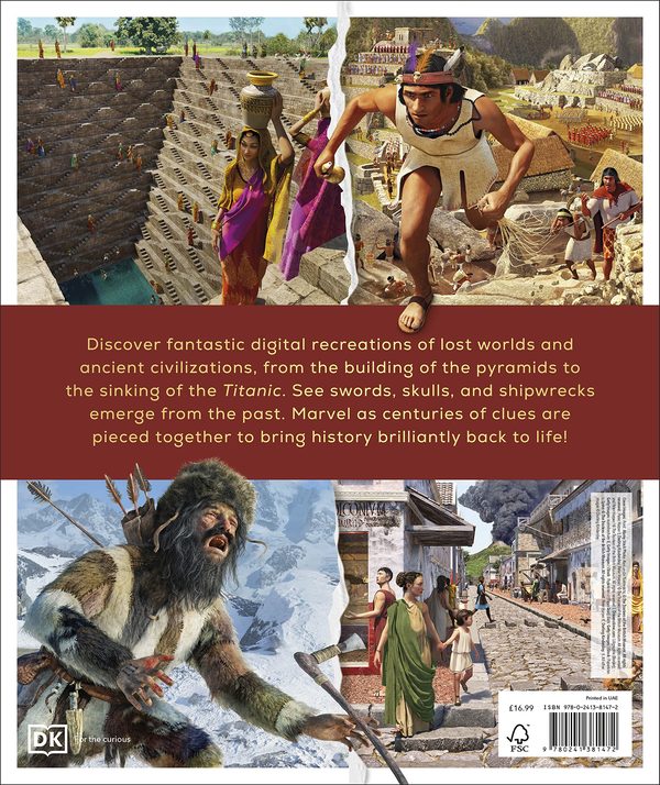 Бумажная книга «Incredible History. Lost Worlds Brought Back to Life» - фото №1