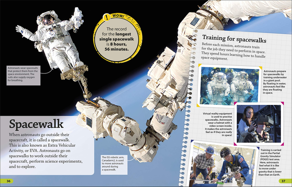 Бумажная книга «DKfindout! Space Travel » - фото №1