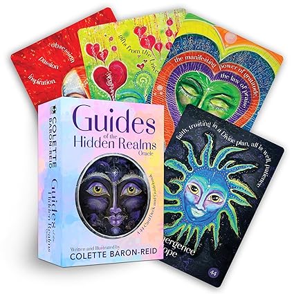 [object Object] «Guides of the Hidden Realms Oracle. A 44-Card Deck and Guidebook», автор Колетт Барон-Рид - фото №1