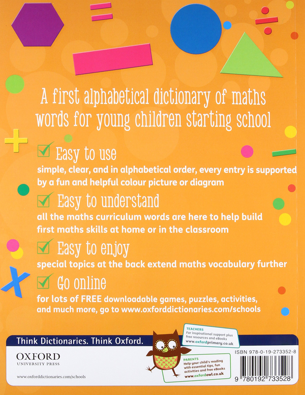Бумажная книга «Oxford First Illustrated Maths Dictionary» - фото №1