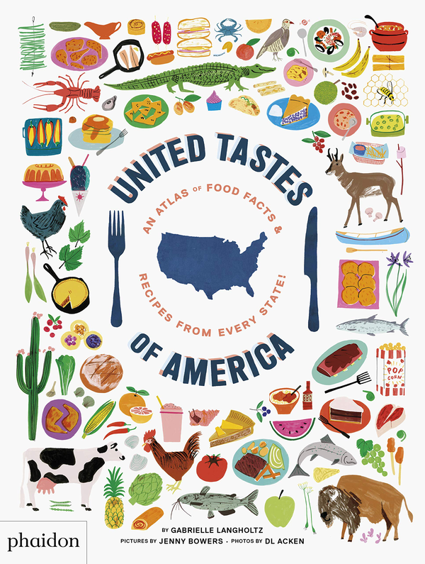 Бумажная книга «United Tastes of America : An Atlas of Food Facts & Recipes from Every State!» - фото №1
