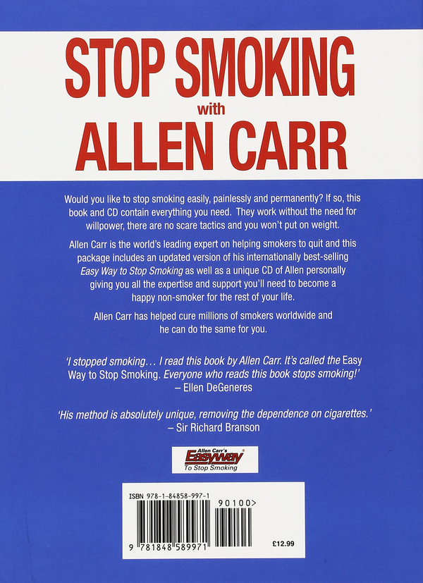 Паперова книга «Stop Smoking with Allen Carr», автор Аллен Карр - фото №1