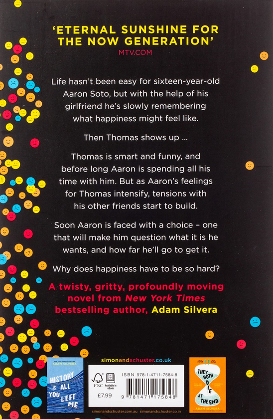 Бумажная книга «More Happy Than Not», автор Адам Сильвера - фото №1