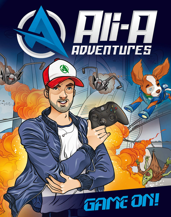 Бумажная книга «Ali-A Adventures: Game On!», авторов Каван Скотт, Ali-A - фото №1