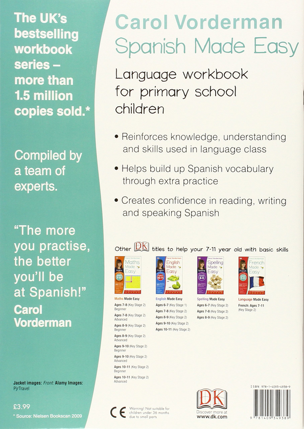 Паперова книга «Spanish Made Easy», автор Керол Вордерман - фото №1