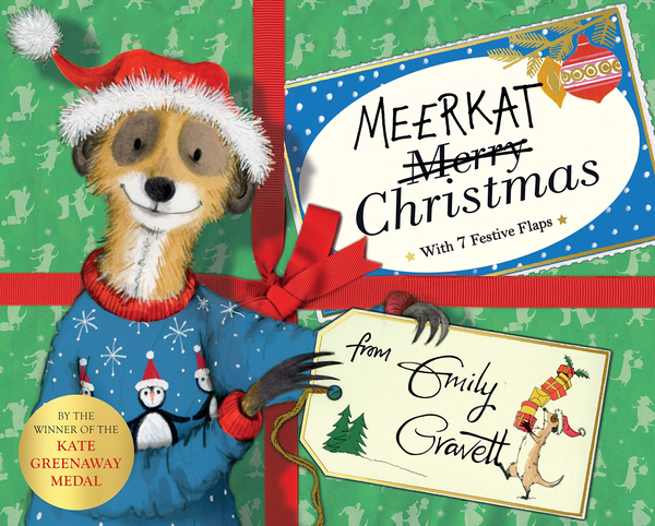 Паперова книга «Meerkat Christmas», автор Емілі Греветт - фото №1