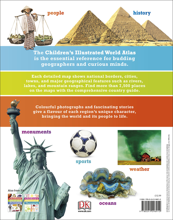 Бумажная книга «Children's Illustrated World Atlas» - фото №1