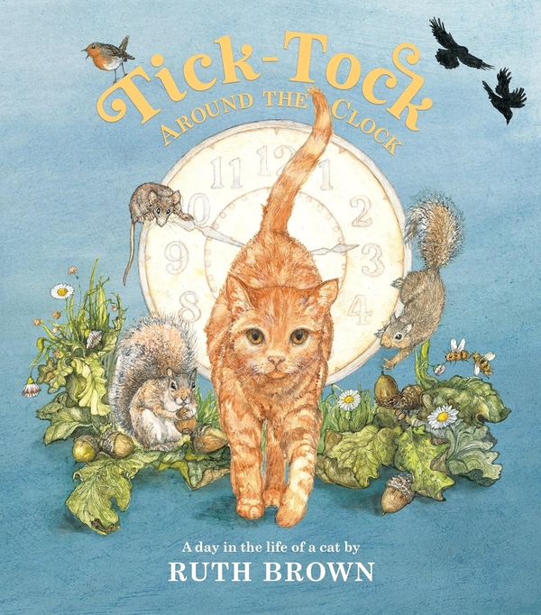 Бумажная книга «Tick Tock Around the Clock», автор Рут Браун - фото №1