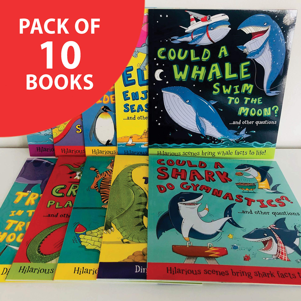 Бумажная книга «What If. Animal facts brought to life! (pack of 10 books)» - фото №1