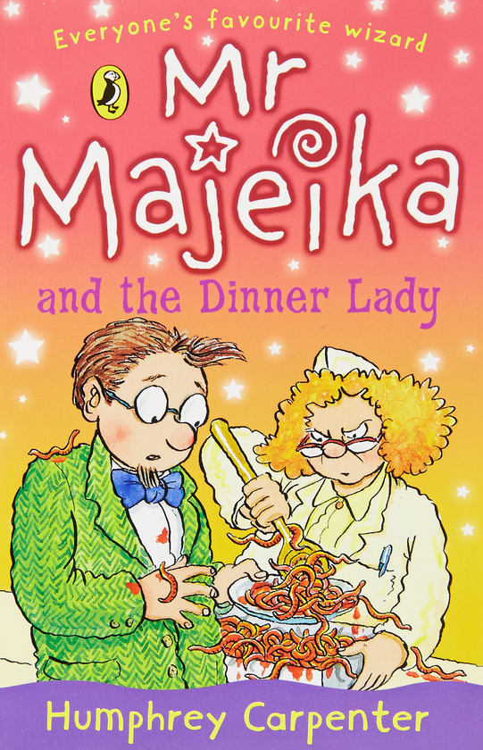 Паперова книга «Mr Majeika and the Dinner Lady», автор Хамфрі Карпентер - фото №1