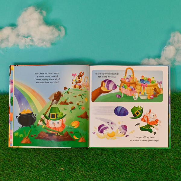 Паперова книга «Leprechaun vs. Easter Bunny», автор Тодд Тарплі - фото №1